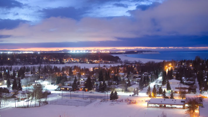 Alaska - Anchorage Airport View