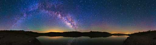Arizona - Alamo Reservoir and the Milky Way on a Calm Windless Night - 360