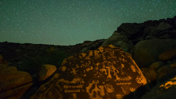 Arizona - Petrified Forest NP - Northstar and Petroglyphs