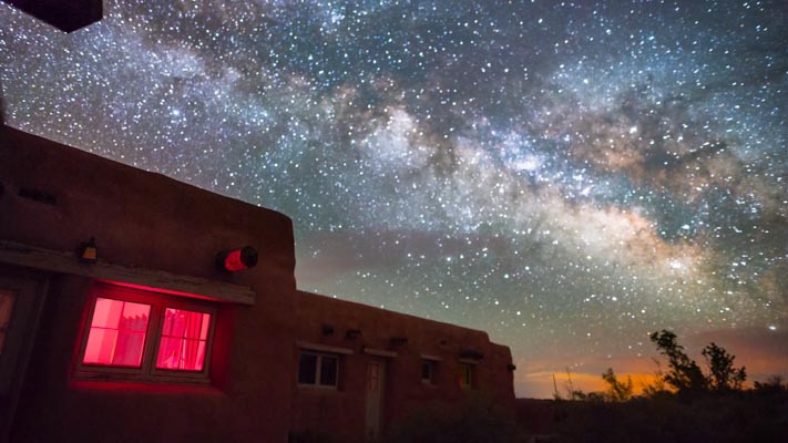 Arizona - Petrified Forest NP - Casita at Painted Desert Inn