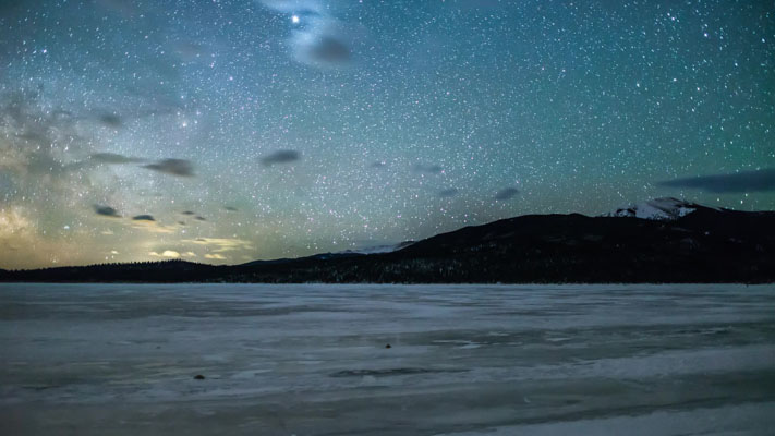 Colorado - Twin Lakes - Lights of Buena Vista