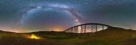 Montana - Central Montana Railroad Trestle - 360