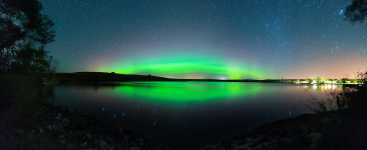 North Dakota - Aurora Over Skjermo Lake - 160