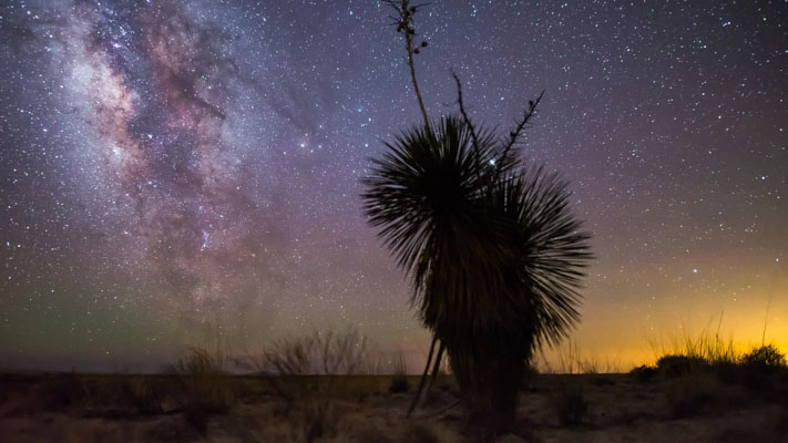 Texas - Guadalupe Mountain NP - Looking Towards El Paso