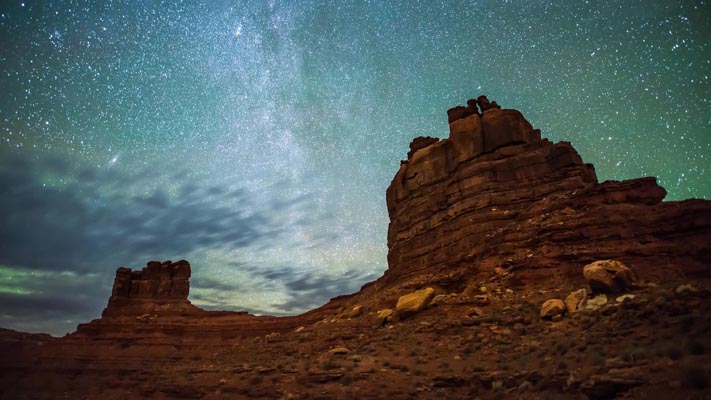 Utah - Valley of the Gods - VOG - and the Northstar