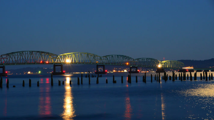 Washington - Astoria Megler Bridge - Timelapse