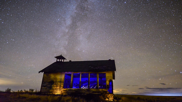Washington - Highland Schoolhouse - 1 Hour Timelapse