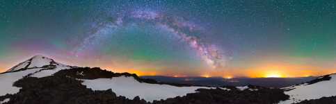 Washington - Mount Adams - Camping at Suksdorf - Darksky - 360