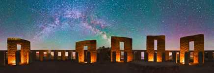 Washington - Stonehenge Memorial - Starscape - 360